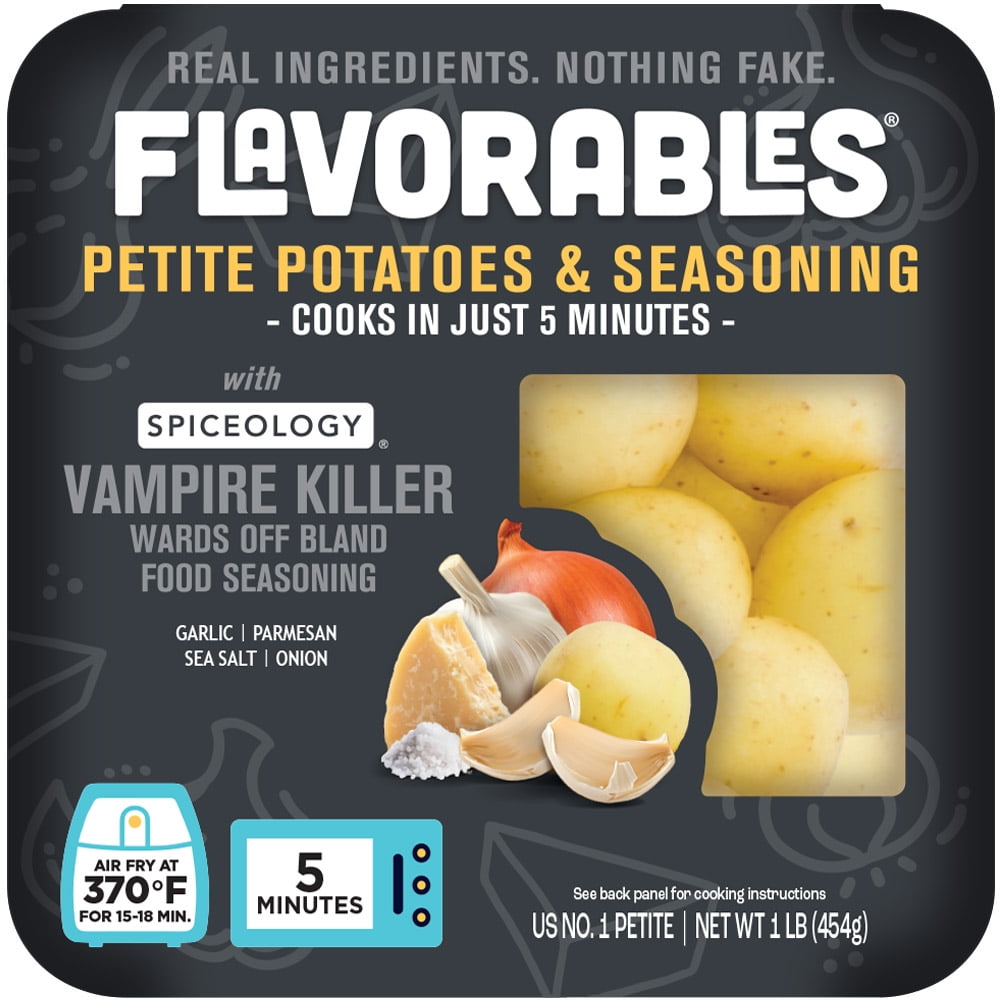 Flavorables Vampire Killer Seasoned Petite Potatoes 16 Oz Tray