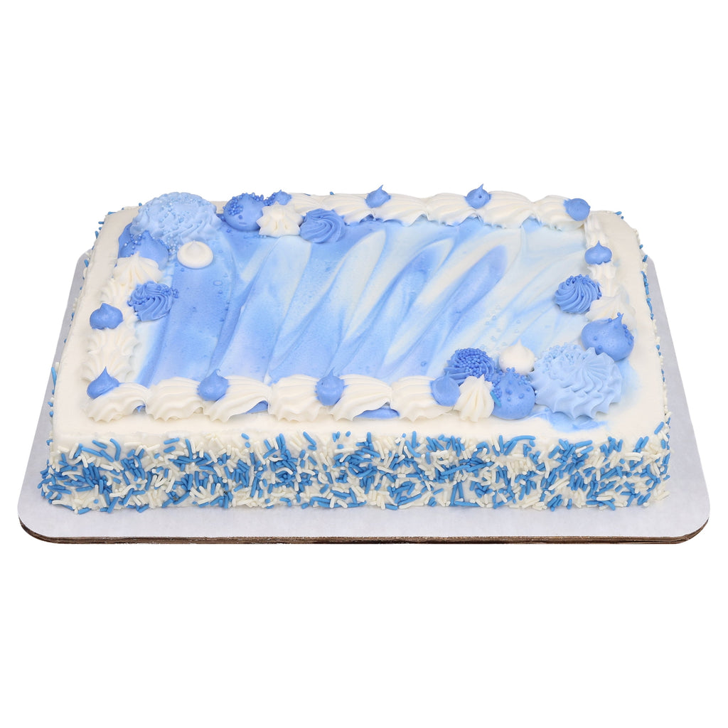 1/4 Sheet White Cake 55 Oz 4 Servings Freshness Guaranteed