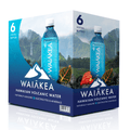 Waiakea Hawaiian Volcanic Alkaline Water 16.9 fl oz 6 Pack