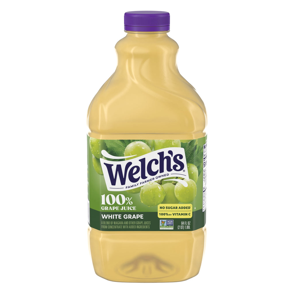 Welch's 100% White Grape Juice 64 fl oz Bottle