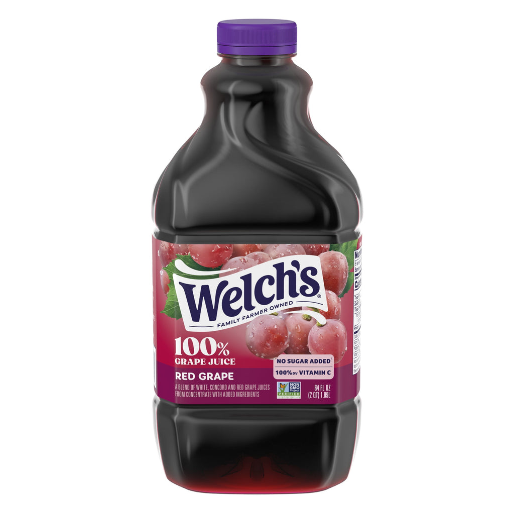 Welch's 100% Juice Red Grape 64 fl oz Bottle