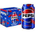 Pepsi Wild Cherry Cola Soda Pop Cans 12 Fl Oz 24 Pack