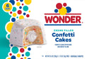 Crème Filled Confetti Cakes 10.5 Oz 6 Count Wonder