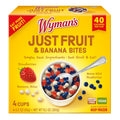 Wyman's Just Fruit & Banana Bites Frozen 4 Pack 9.2 Oz