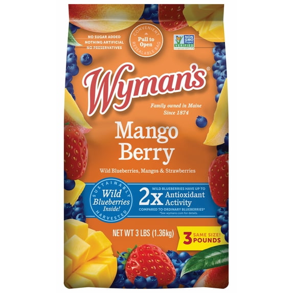 Wyman's Mango Berry Blend Frozen 48 Oz