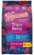 Wyman's Triple Berry Blend Frozen Blueberries Blackberries Raspberries 48 Oz
