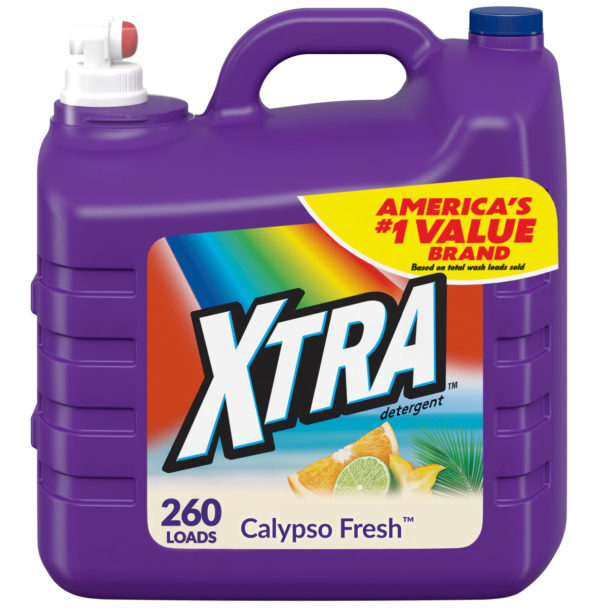 Xtra Calypso Fresh Liquid Laundry Detergent 312 fl oz 260 Loads