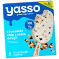 Yasso Greek Yogurt Ice Cream Bars Chocolate Chip Cookie Dough 4 Count 14 Fl Oz