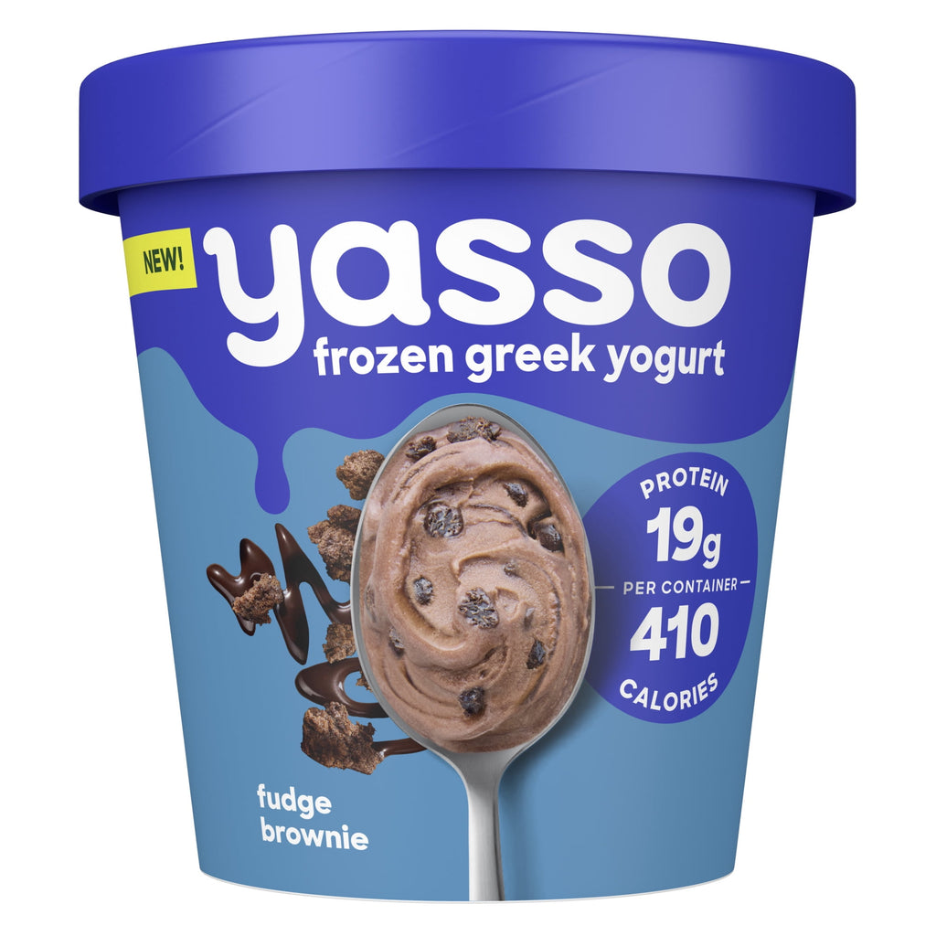 Yasso Fudge Brownie Frozen Greek Yogurt 14 Fl Oz