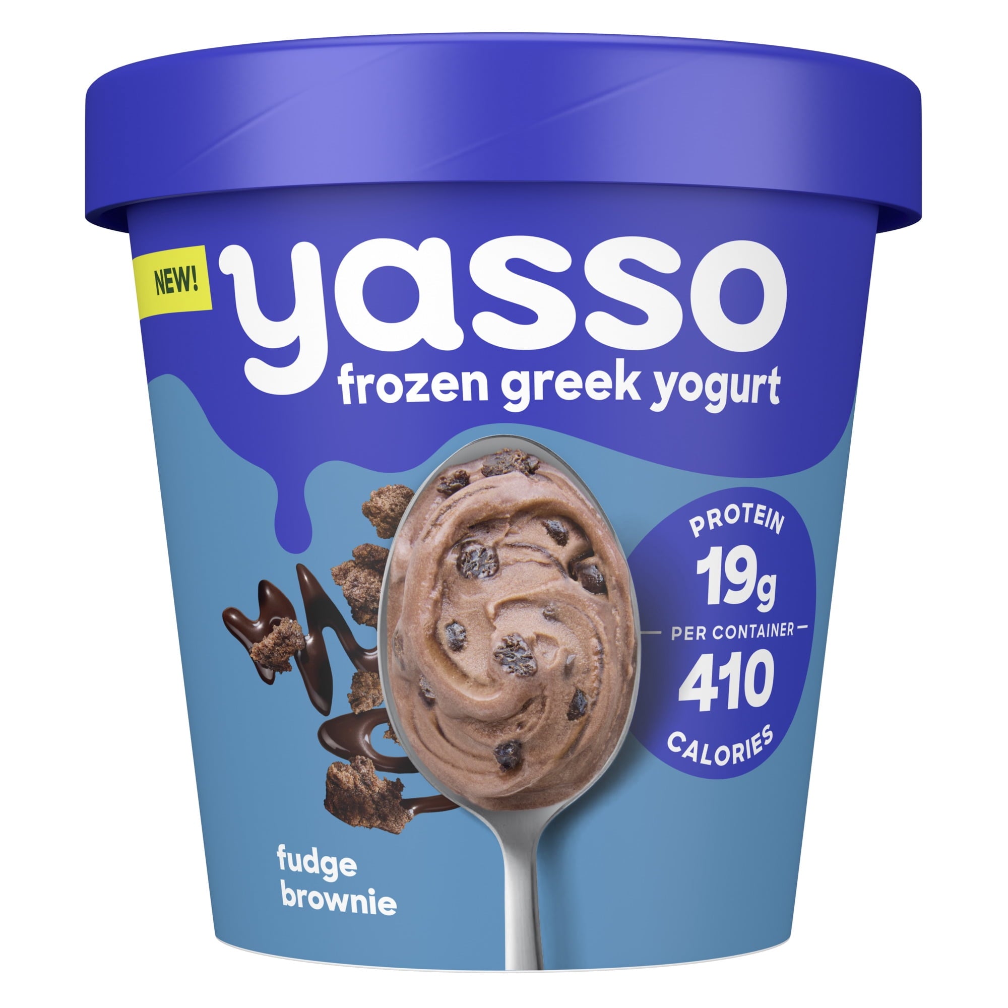Yasso Fudge Brownie Frozen Greek Yogurt 14 Fl Oz
