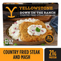 Yellowstone Country Fried Steak and Mash Frozen Dinner 12 Oz