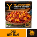 Yellowstone Beef Chili With Beans Frozen Meal 12 Oz