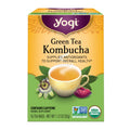 Yogi Green Tea Kombucha Organic Wellness Tea Bags 1.12 oz 16 Count