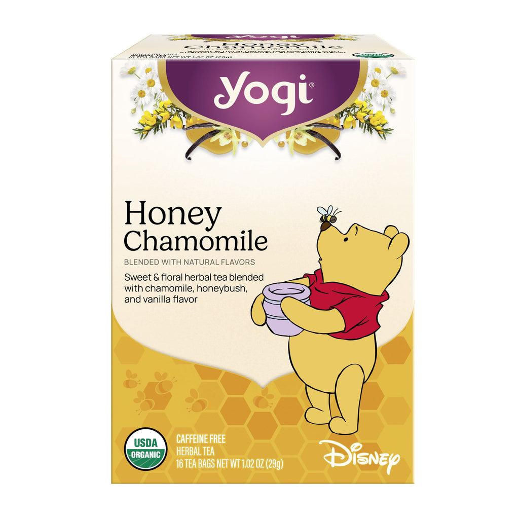 Yogi Honey Chamomile Caffeine-Free Organic Herbal Tea Bags 16 Count