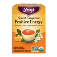Yogi Sweet Tangerine Positive Energy Organic Black Wellness Tea Bags 16 Count