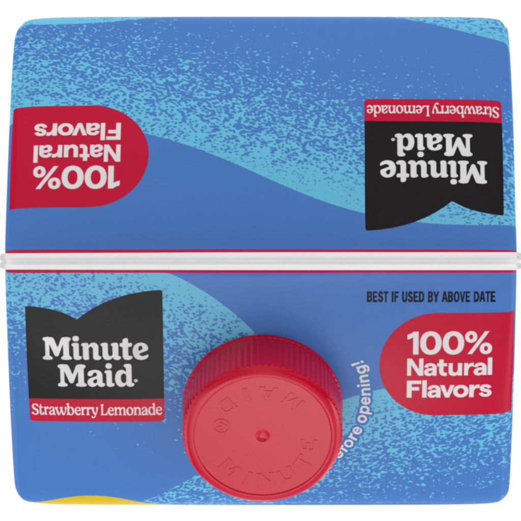 Minute Maid Strawberry Lemonade Juice Drink Carton 59 fl oz