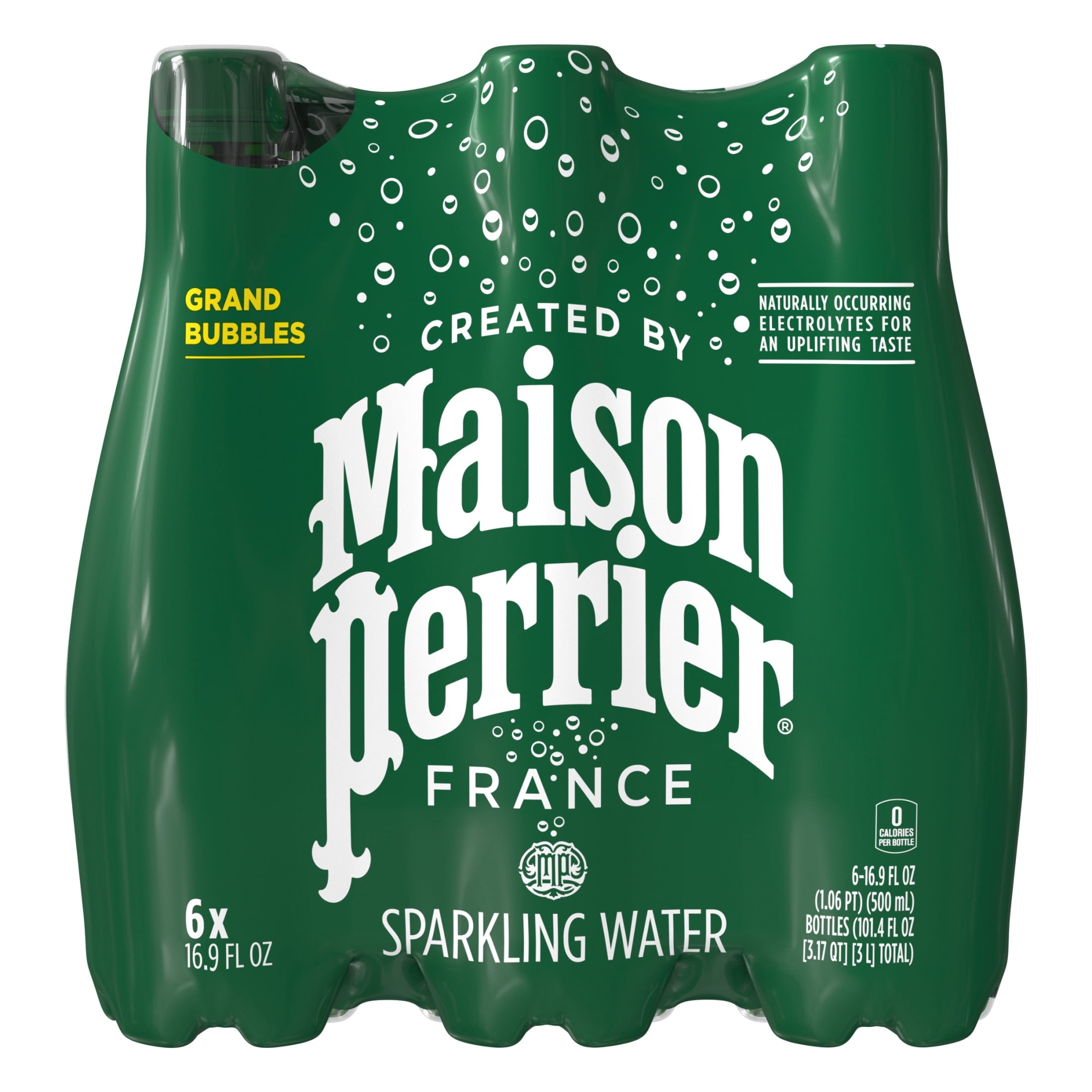 Maison Perrier Ultimate Sparkling Water 16.9 fl oz Plastic Bottles 6 Pack