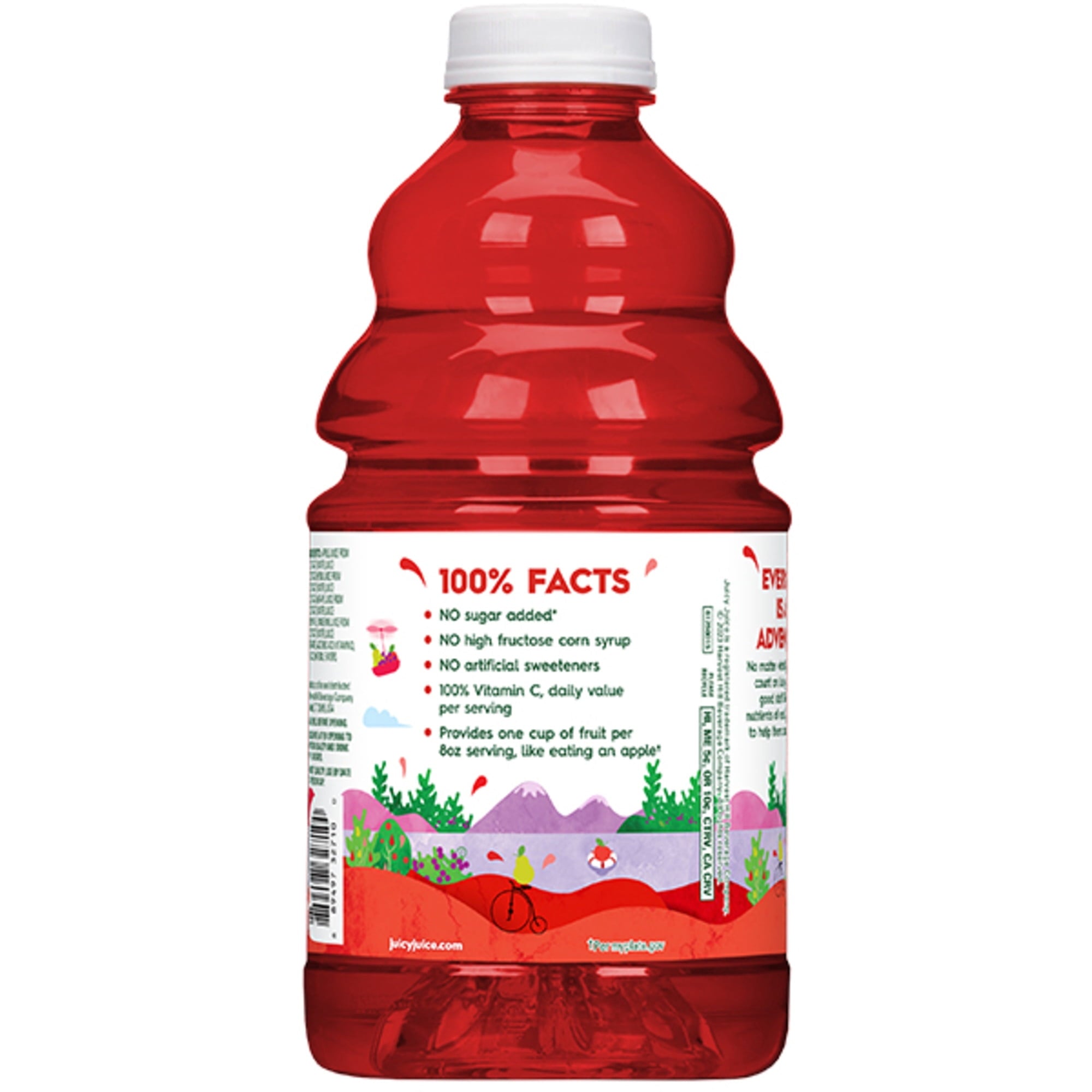 Juicy Juice 100% Fruit Punch Juice Pulp-Free 48 fl oz Bottle