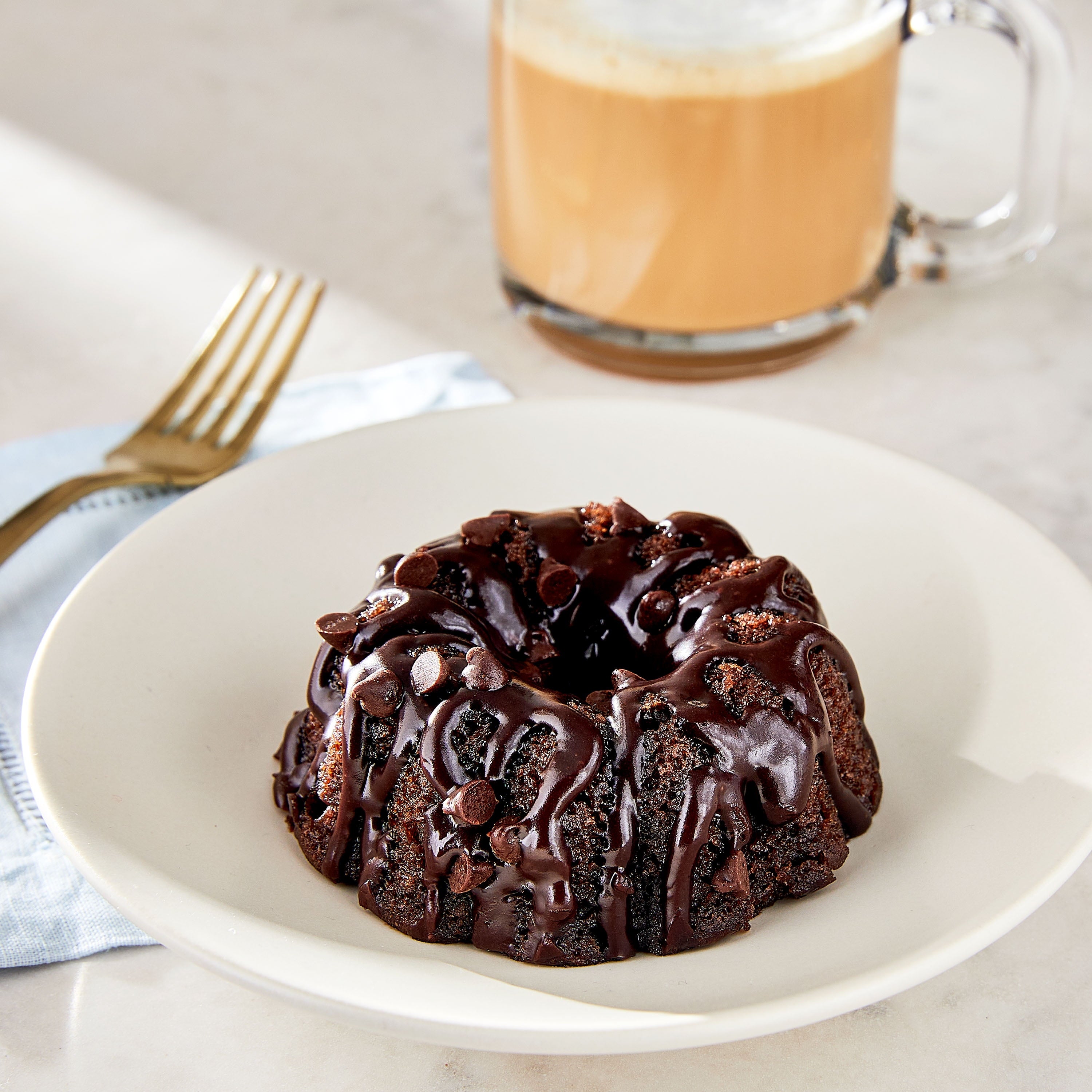 Mini Chocolate Bundt Cake 3 Oz 1 Count Freshness Guaranteed