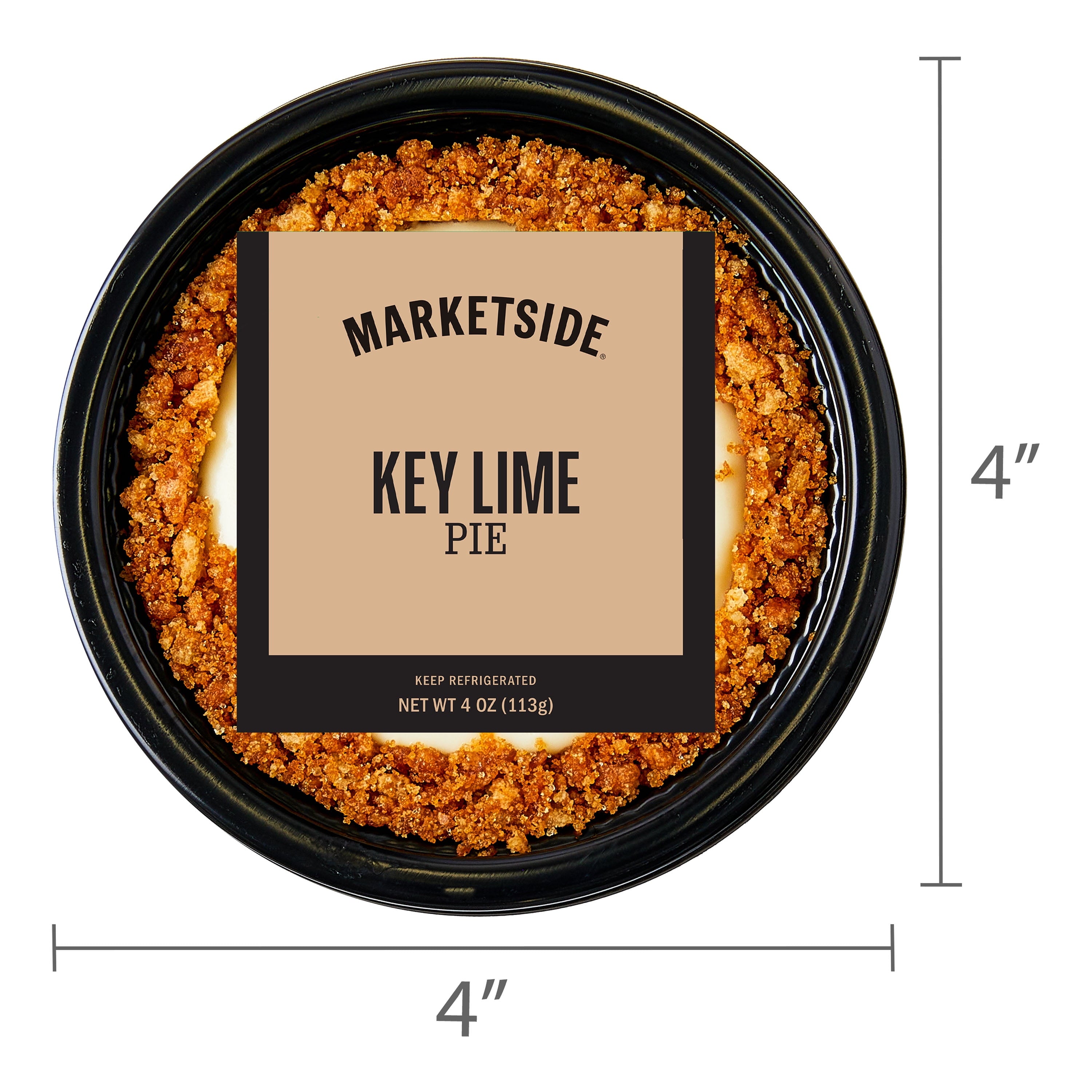 Mini Key Lime Baked Pie 4 Oz 1 Count Marketside