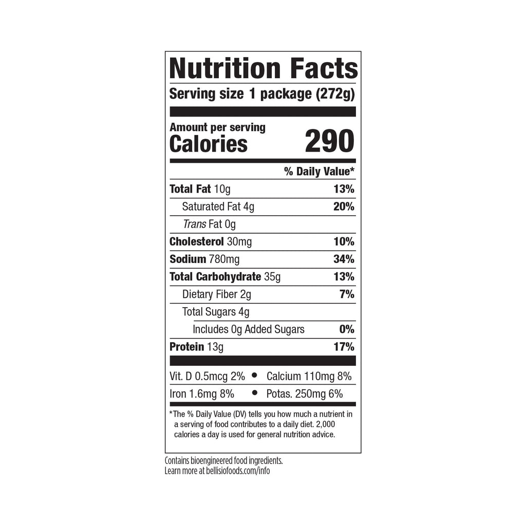 Michelina's Fettuccine Alfredo with Chicken and Broccoli Frozen Meal 9.6 Oz