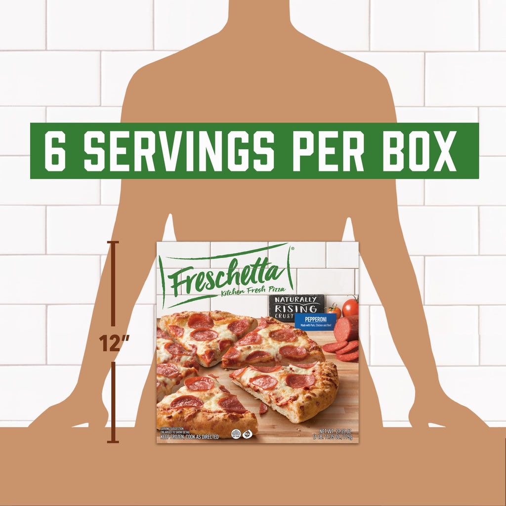 Freschetta Naturally Rising Crust Pepperoni Frozen Pizza 27.34 Oz
