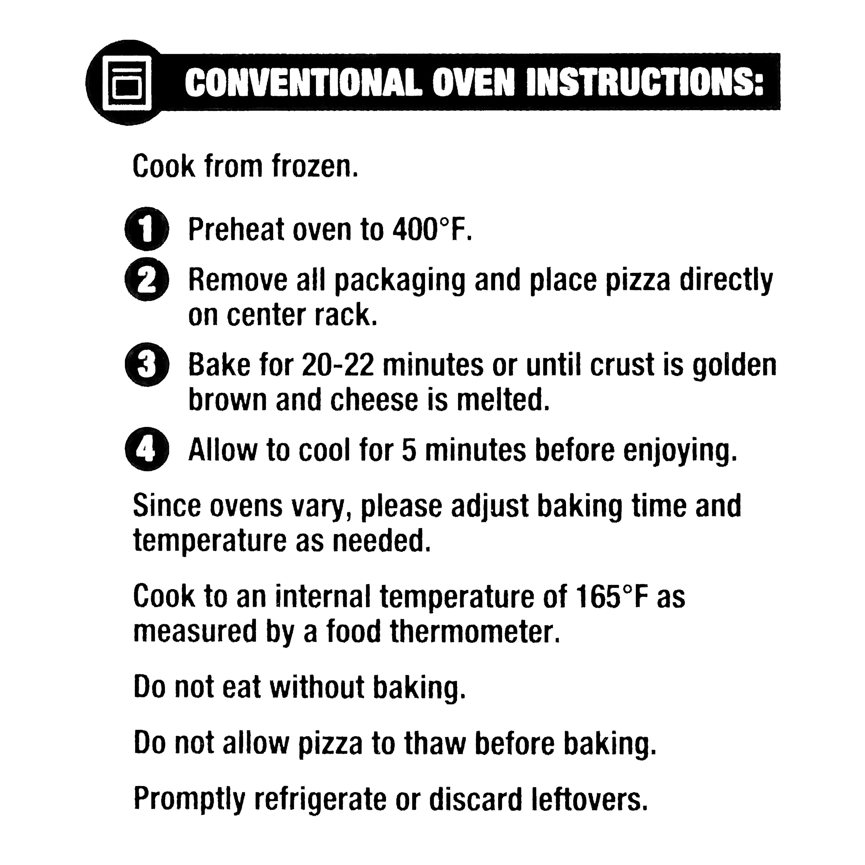 Great Value Rising Crust Pepperoni Frozen Pizza 27.65 Oz