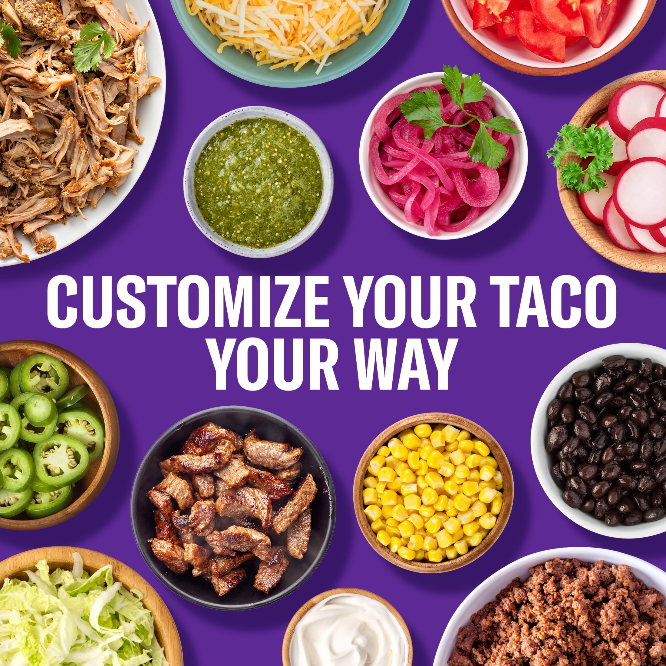 Soft Taco Cravings Kit 14.8 Oz 10 Count Taco Bell