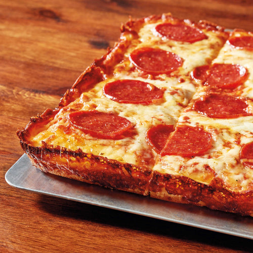 Authentic Motor City Pizza Co. Pepperoni Detroit-Style Frozen Pizza 26.17 Oz