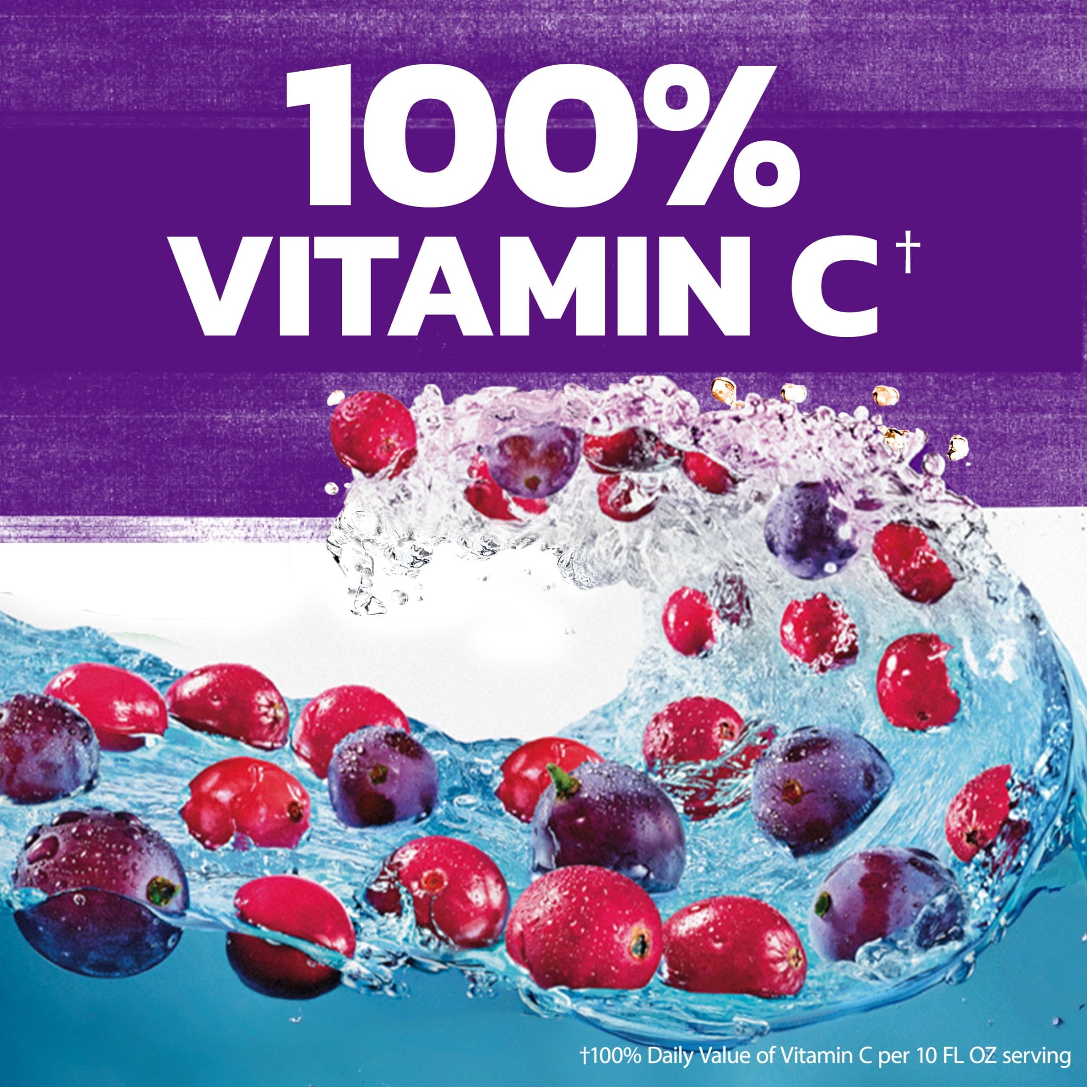 Ocean Spray Cran-Grape Cranberry Grape Juice Drink 10 fl oz Bottles 6 Count