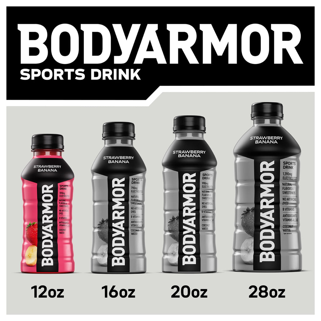 BODYARMOR Fruit Punch Electrolyte Sports Drink 12 fl oz 8 Pack