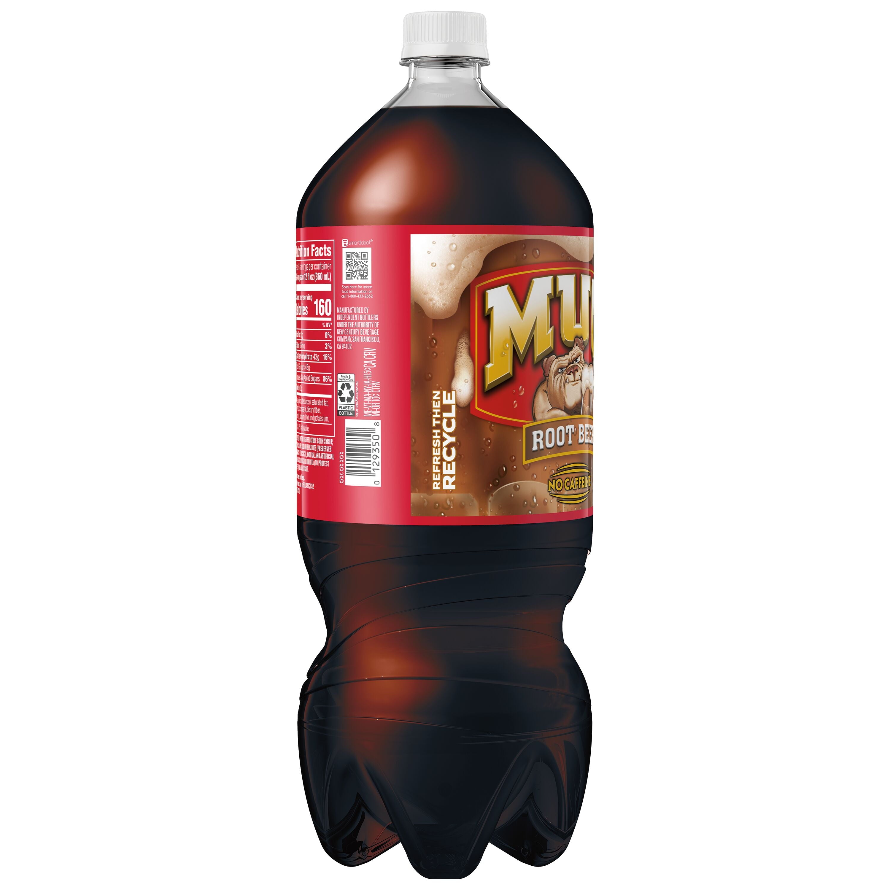Mug Root Beer Caffeine Free Soda Pop Bottle 2 L