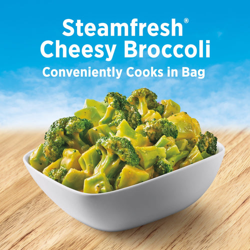Birds Eye Steamfresh Sauced Cheesy Broccoli Frozen Vegetables 10.8 Oz