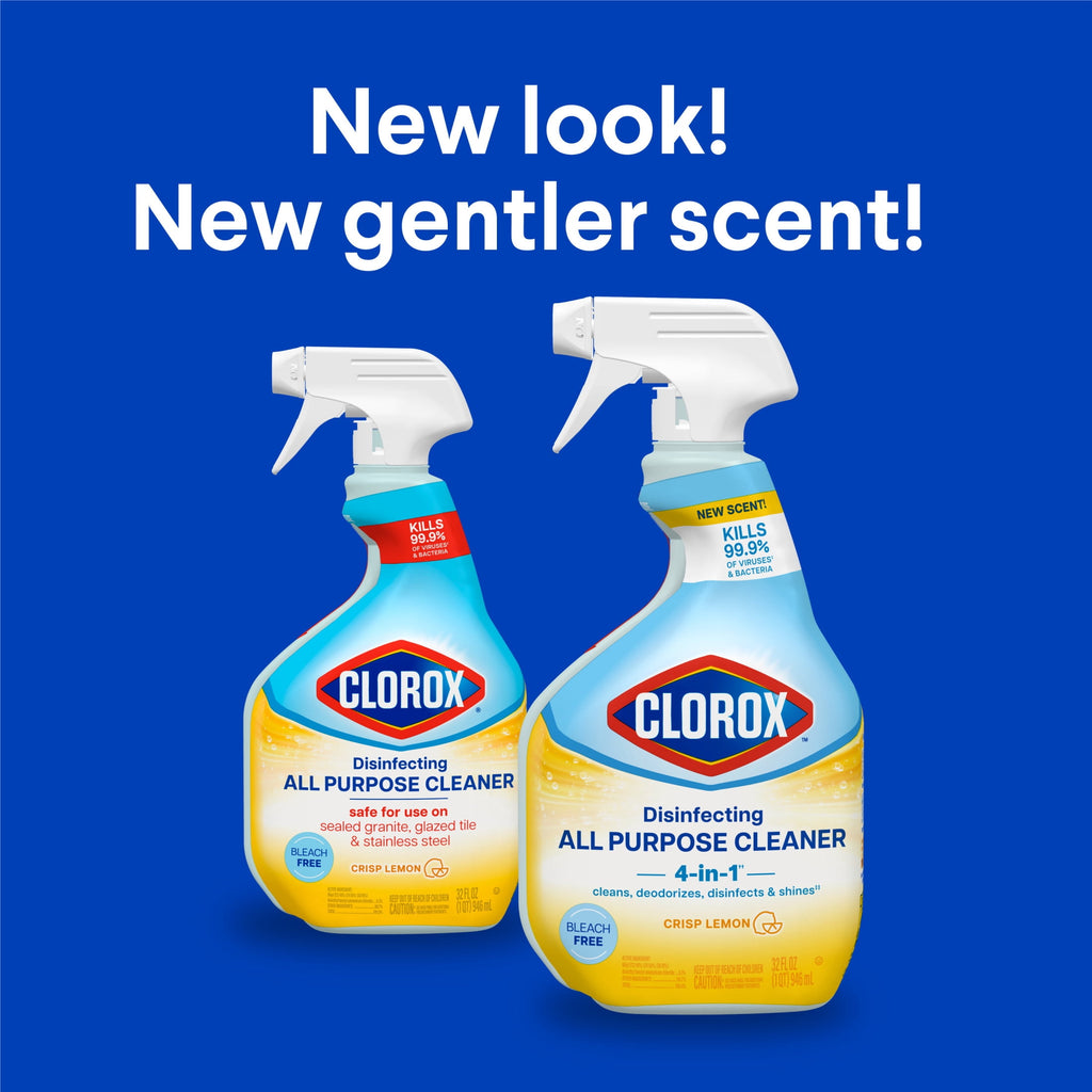 Clorox Disinfecting Bleach-Free All Purpose Cleaner Crisp Lemon 32 fl oz