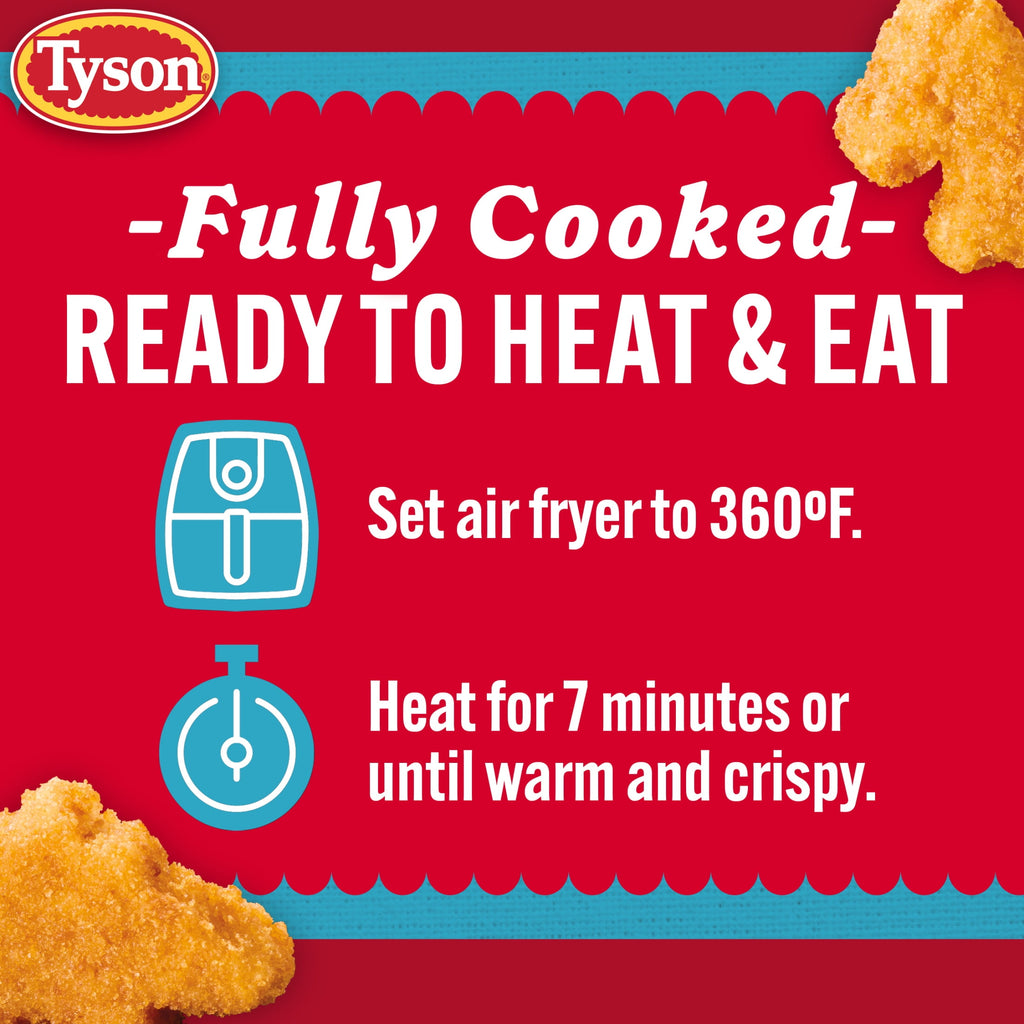 Tyson Dino Chicken Nuggets 29 Oz Frozen 13g Protein