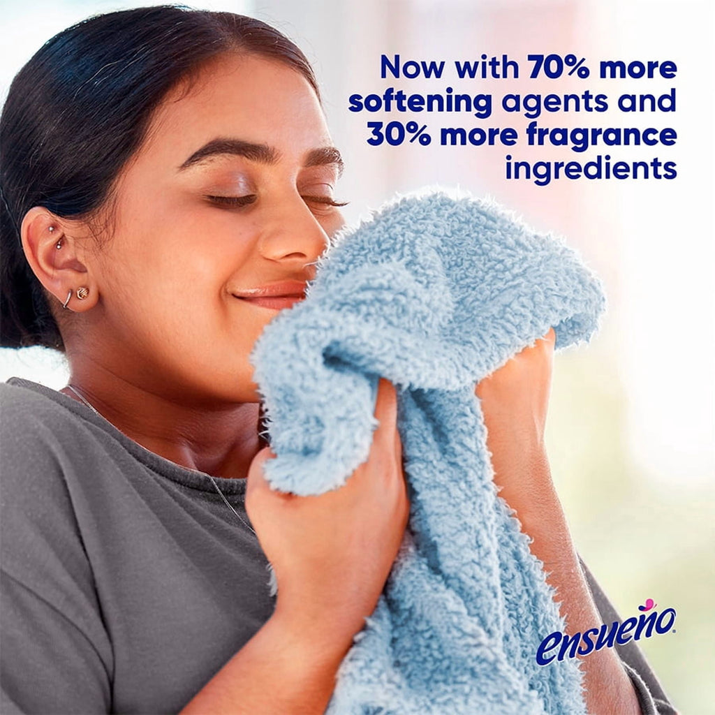 Ensueño Baby Hypoallergenic Liquid Fabric Softener Baby Powder Scent 45 fl oz 44 Loads