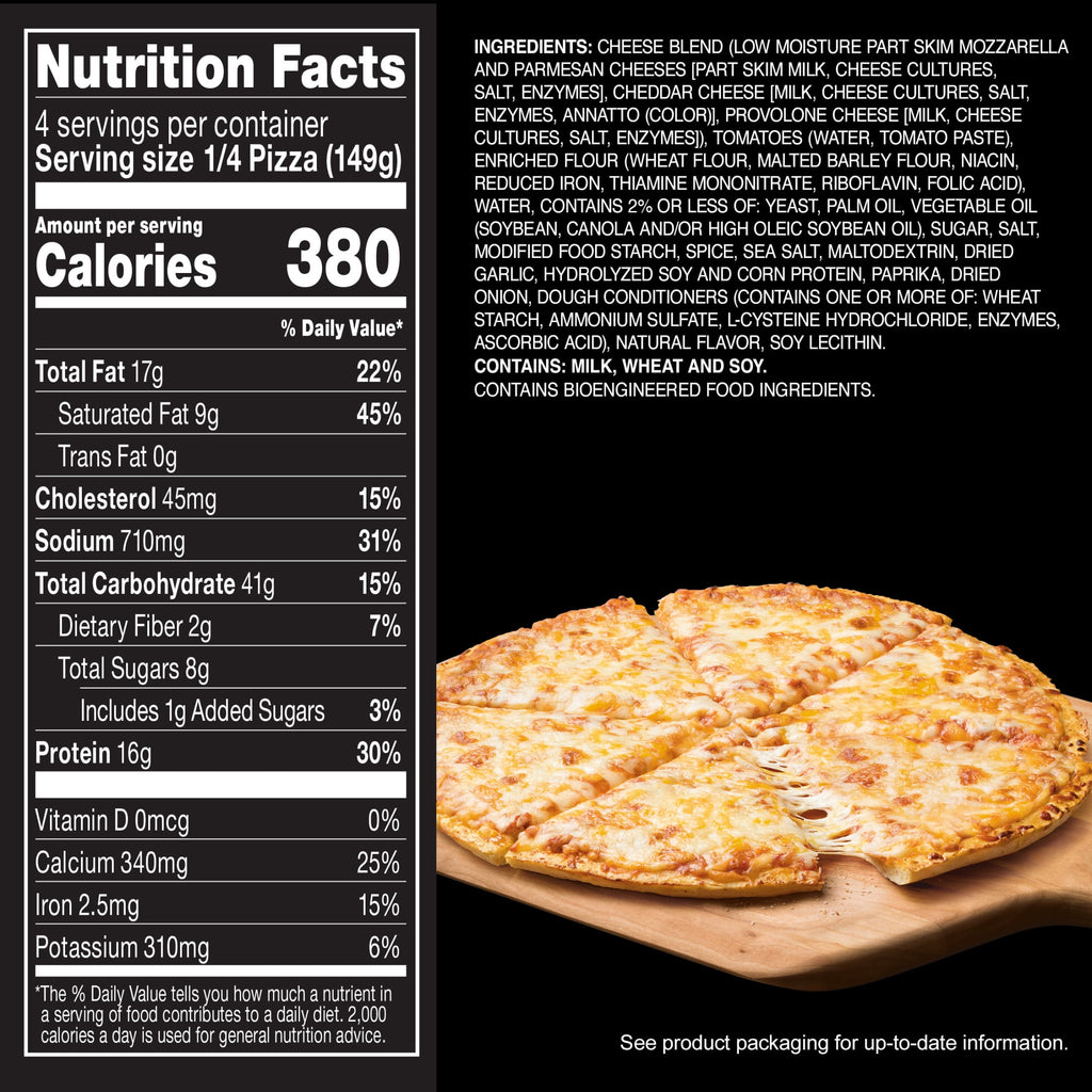 Red Baron Four Cheese Classic Crust Frozen Pizza 21.06 Oz
