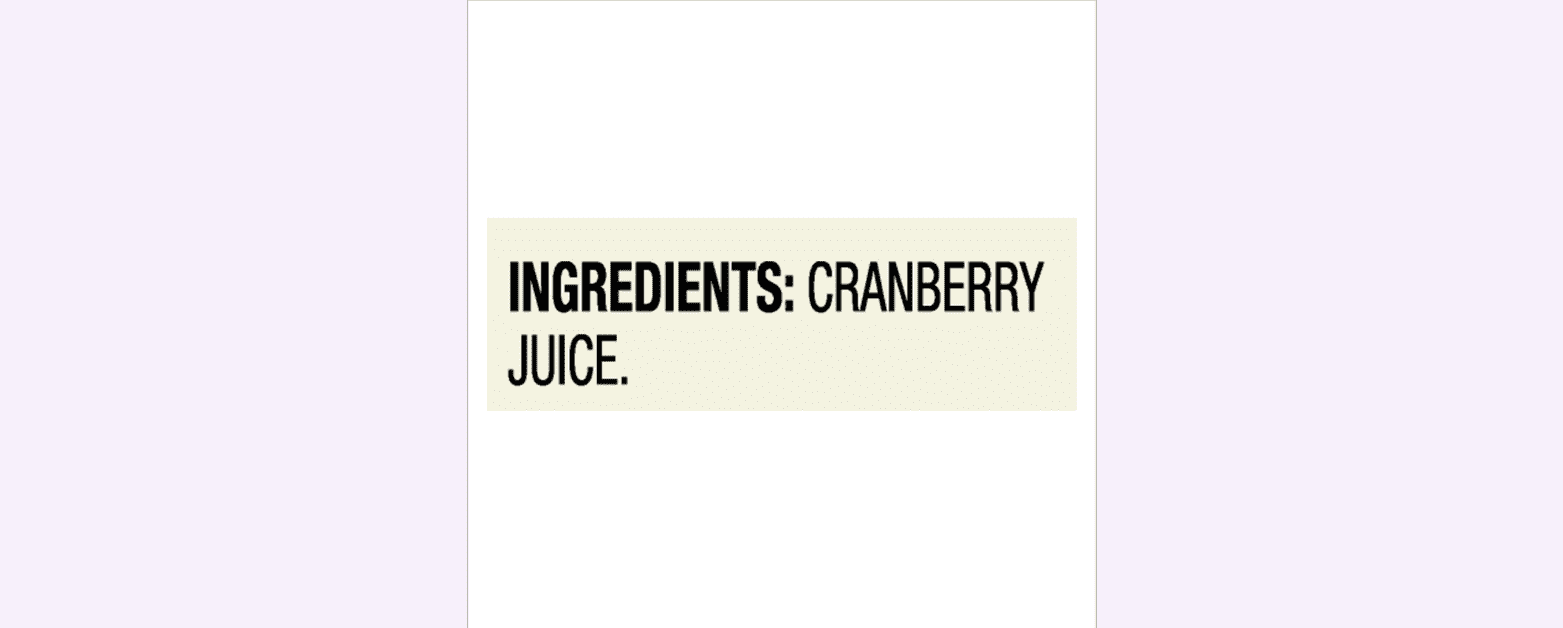 R.W. Knudsen Family Just Cranberry Juice 32 fl oz Glass Bottle
