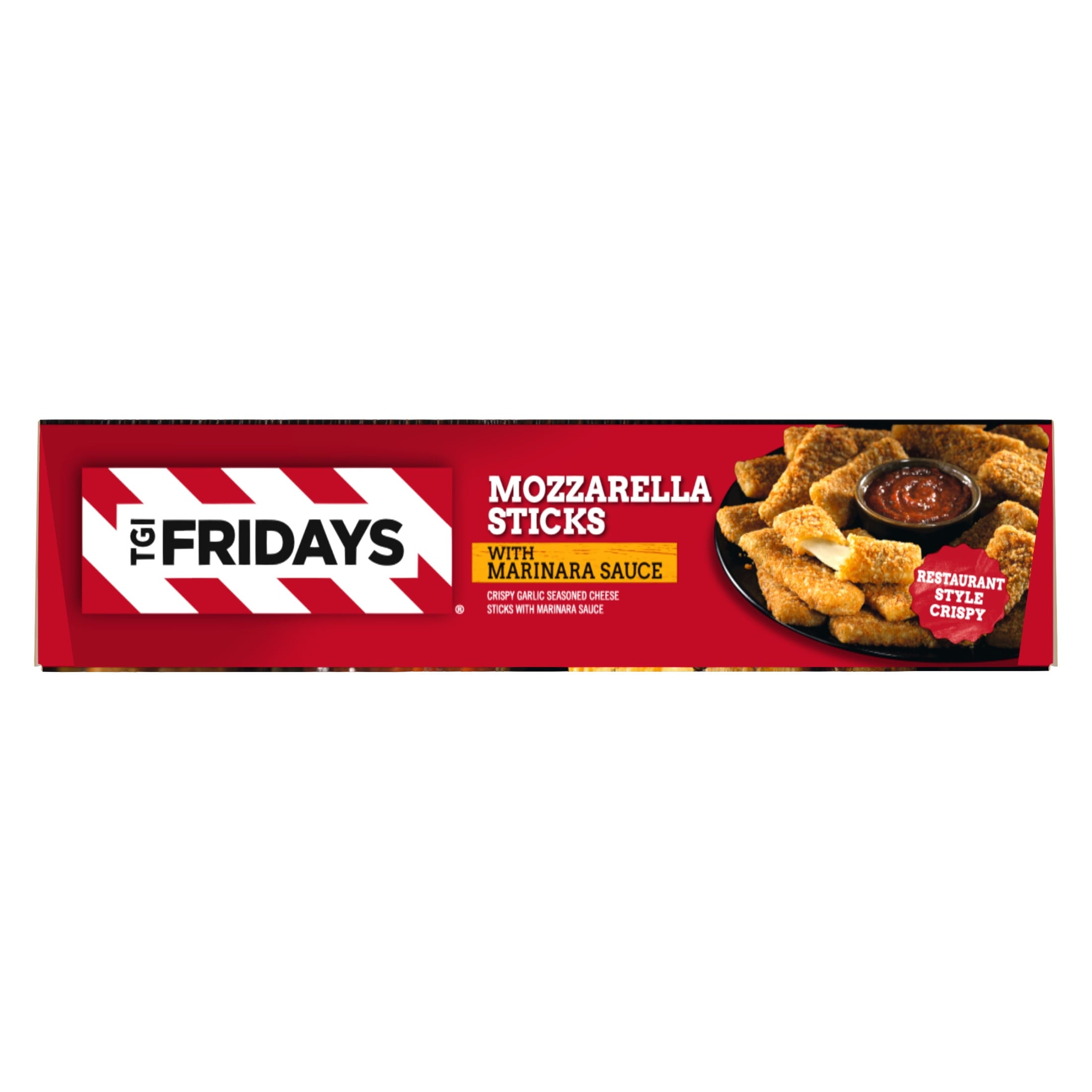 TGI Fridays Mozzarella Sticks Value Size Frozen Snacks with Marinara Sauce 30 Oz