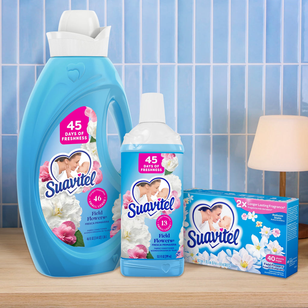 Suavitel Liquid Fabric Conditioner Morning Sun Scent 105 fl oz 105 Loads