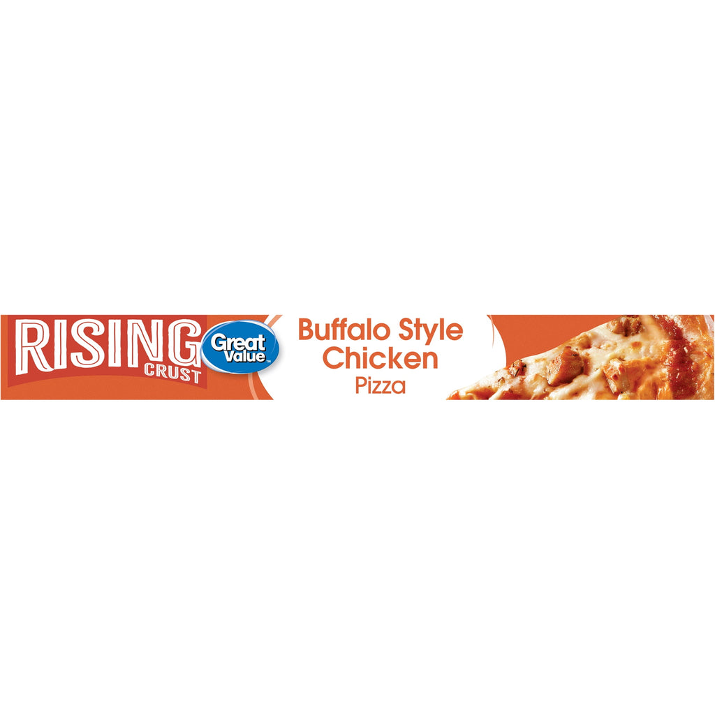 Great Value Rising Crust Buffalo Chicken Frozen Pizza 27.95 Oz