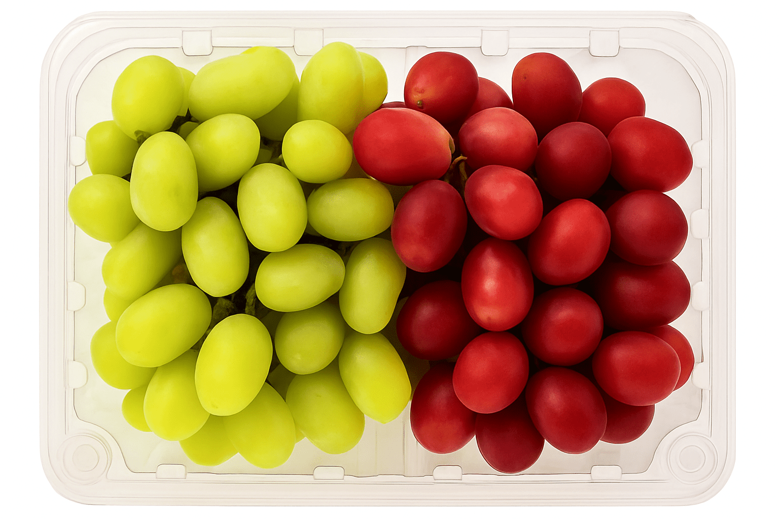 Fresh Multi Color Grapes 2 Lb Clamshell