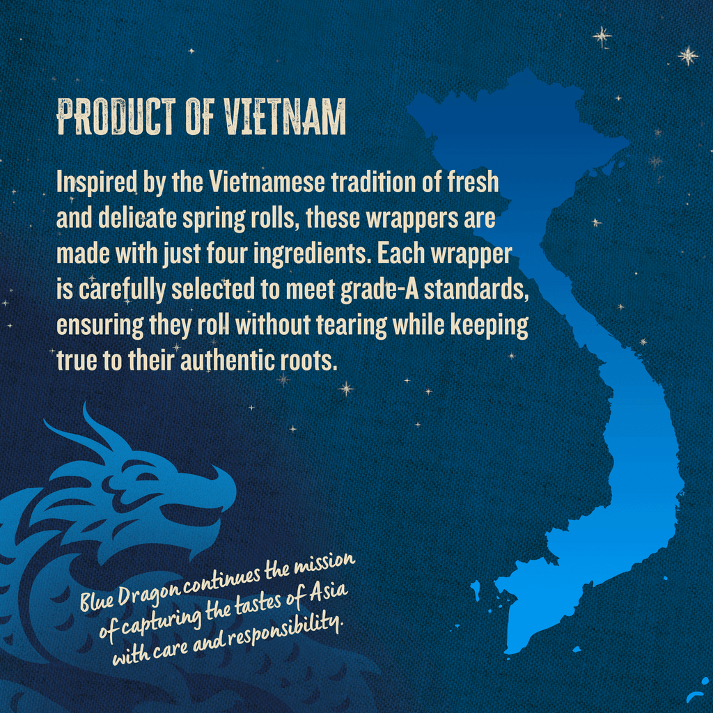 Spring Roll Wrappers 4.7 Oz 3 Pack Blue Dragon