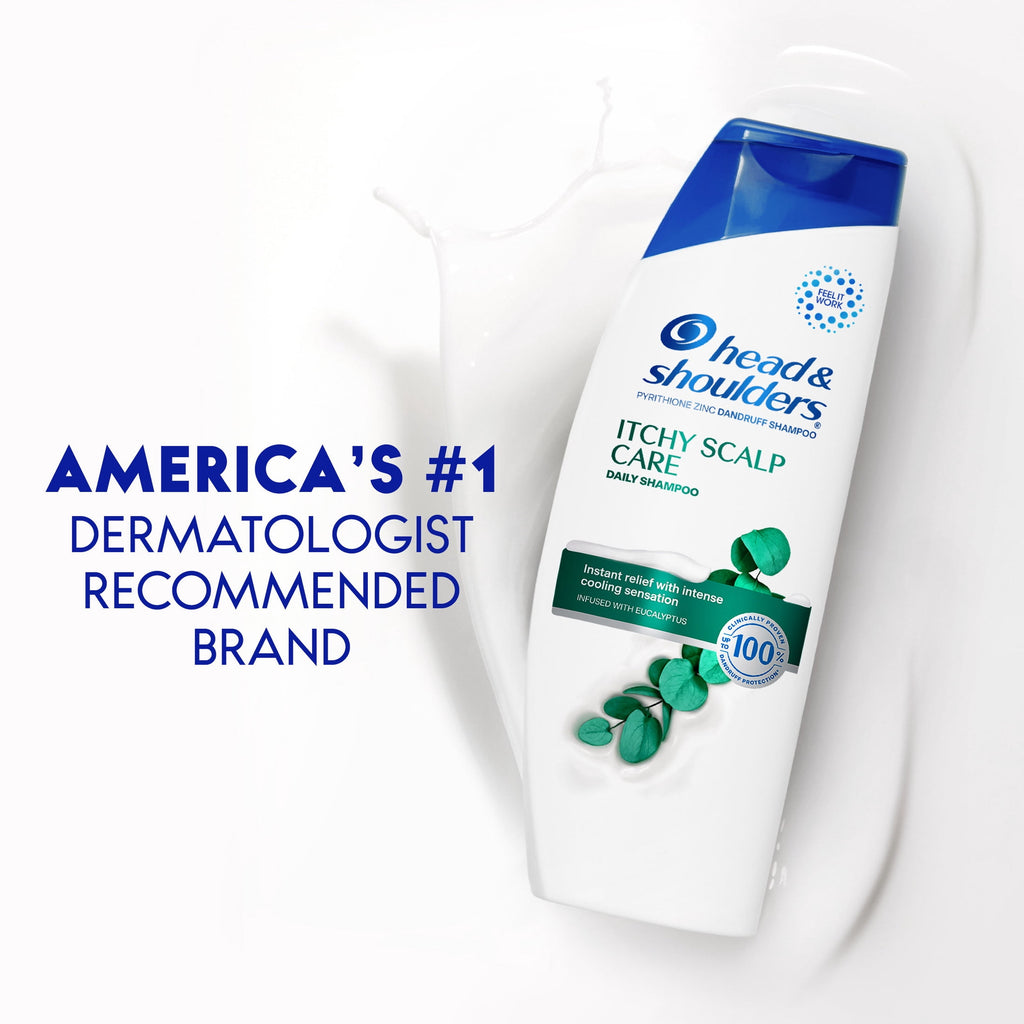 Head & Shoulders Itchy Scalp Care Dandruff Shampoo Eucalyptus 12.5 fl oz