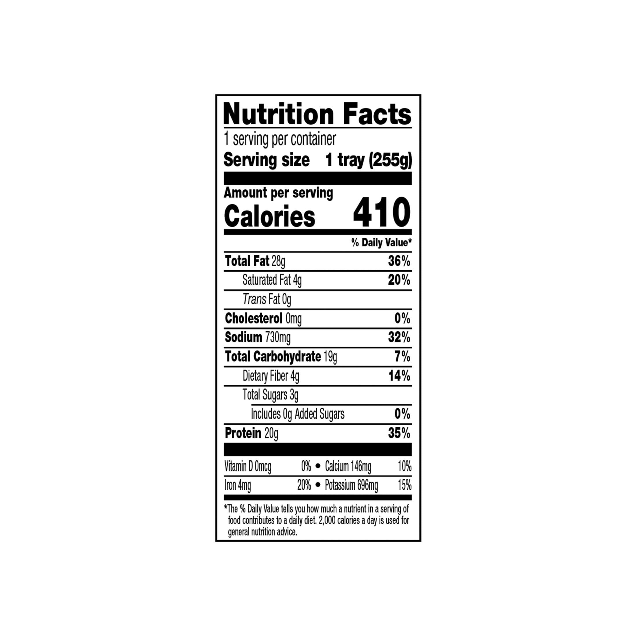 Amy's Kitchen Tofu Scramble Plant-Based Frozen Meal 9 Oz