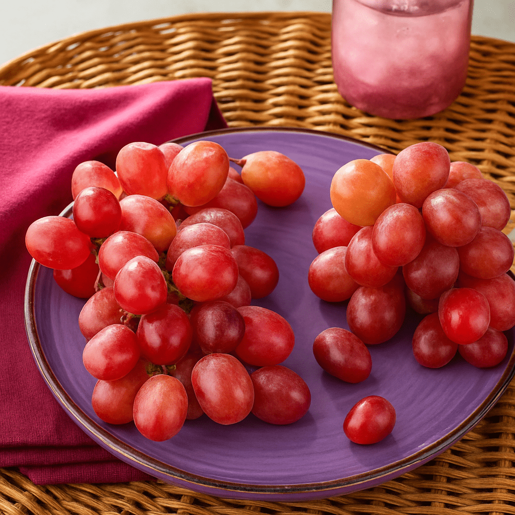 Fresh Red Seedless Grapes Bag 2.25 Lb