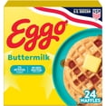 Eggo Buttermilk Waffles Frozen Breakfast 29.6 Oz 24 Count