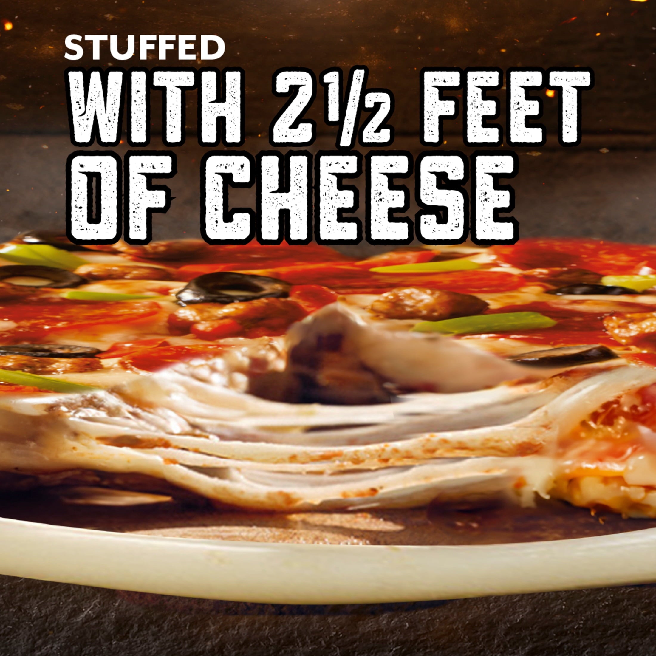 DiGiorno Supreme Stuffed Crust Frozen Pizza 26.4 Oz
