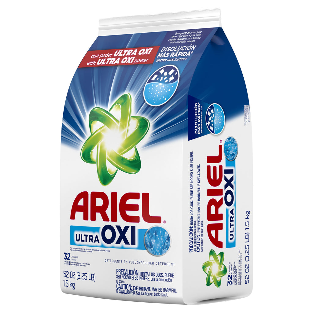 Ariel Ultra Oxi Powder Laundry Detergent Original Scent 52 oz 33 Loads