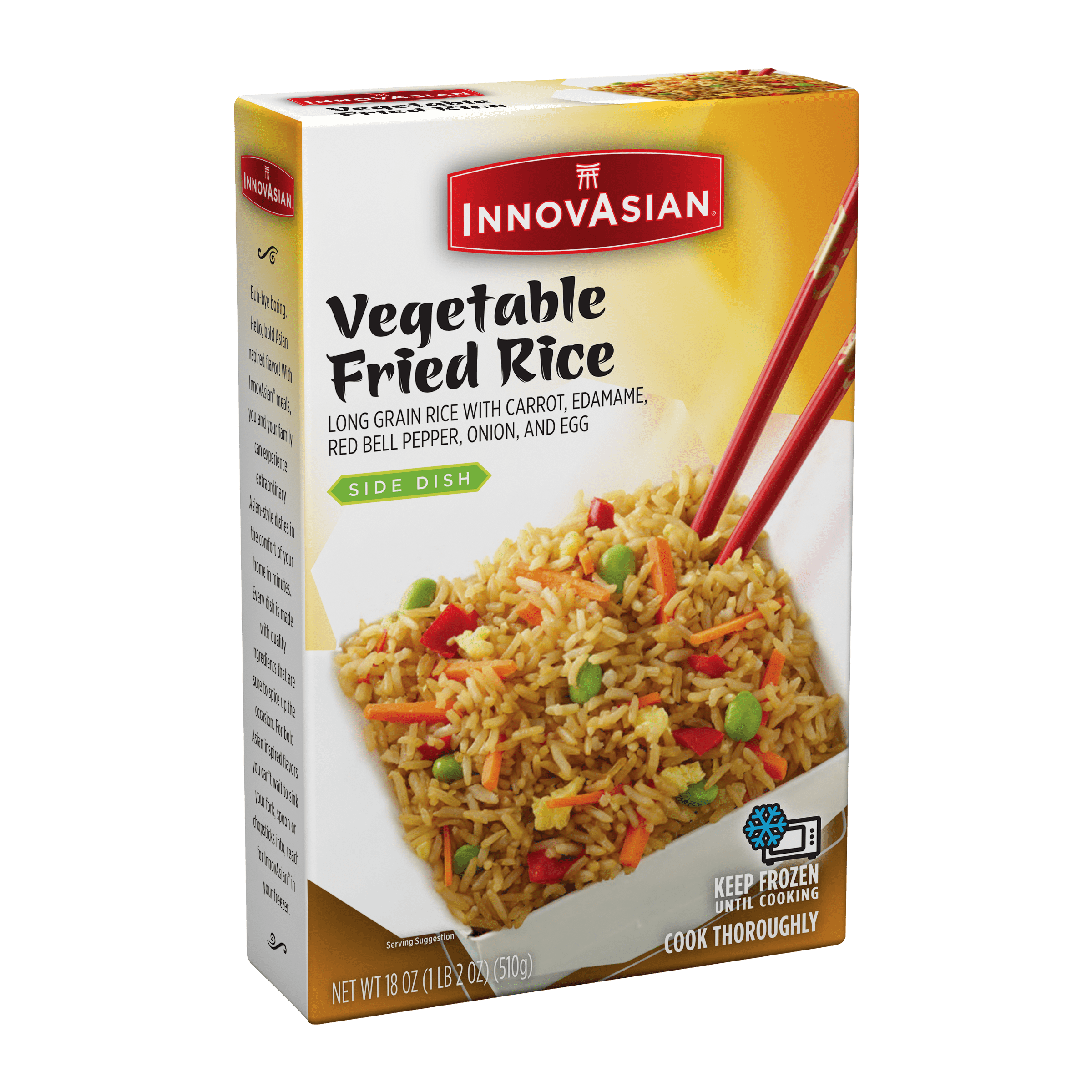 InnovAsian Cuisine Vegetable Fried Rice 18 Oz Frozen
